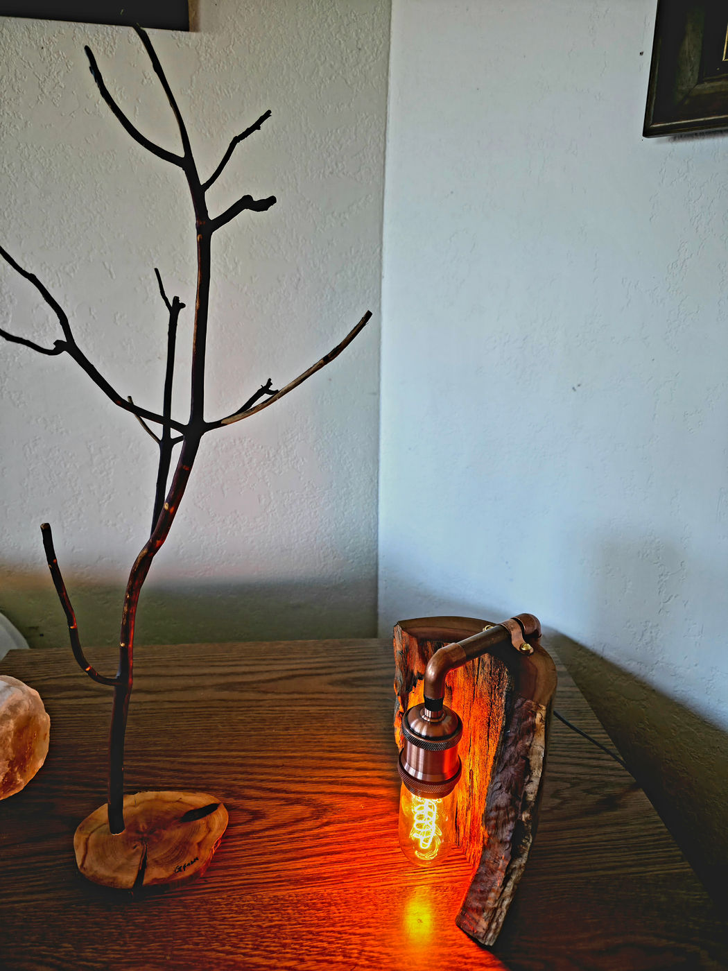 Photo from Handmade madrone lamps and more